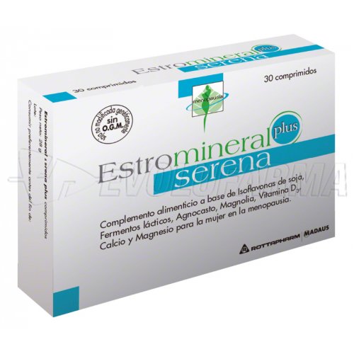 ESTROMINERAL SERENA PLUS. 30 Comprimidos ESTROMINERAL SERENA PLUS. 30 Comprimidos