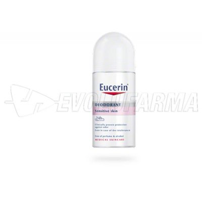 EUCERIN DESODORANTE PIEL SENSIBLE ROLL-ON 24H. 50 ml