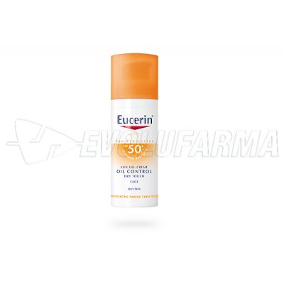 EUCERIN SUN GEL-CREME OIL CONTROL DRY TOUCH FPS 50+. 50 ml