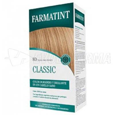 FARMATINT CLASSIC TINTE DORADO 8D RUBIO CLARO DORADO. 135 ml FARMATINT CLASSIC TINTE DORADO 8D RUBIO CLARO DORADO. 135 ml
