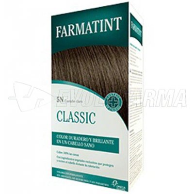 FARMATINT CLASSIC TINTE NATURAL 5N CASTAÑO CLARO. 135 ml FARMATINT CLASSIC TINTE NATURAL 5N CASTAÑO CLARO. 135 ml