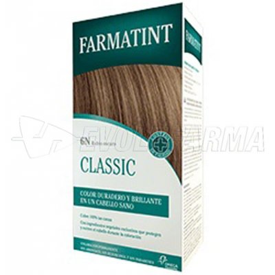 FARMATINT CLASSIC TINTE NATURAL 6N RUBIO OSCURO. 135 ml FARMATINT CLASSIC TINTE NATURAL 6N RUBIO OSCURO. 135 ml