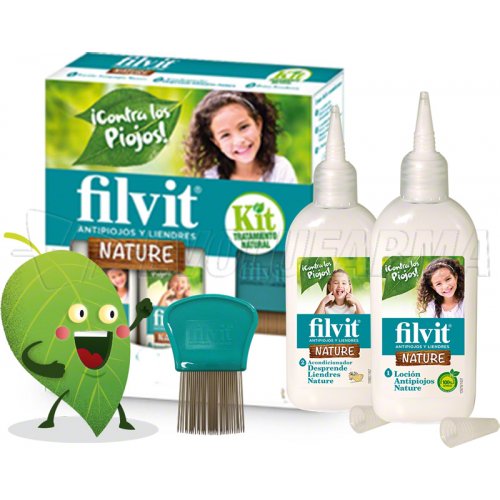 FILVIT KIT NATURE LOCIÓN + ACONDICIONADOR. 125 ml + 125 ml FILVIT KIT NATURE LOCIÓN + ACONDICIONADOR. 125 ml + 125 ml
