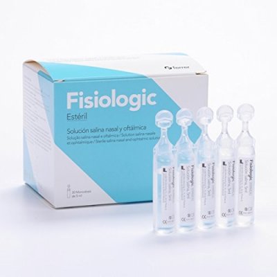 FISIOLOGICA FERRER SOLUCION SALINA NASAL Y OFTALMICA 30 MONODOSIS 5 ML FISIOLOGICA FERRER SOLUCION SALINA NASAL Y OFTALMICA 30 MONODOSIS 5 ML