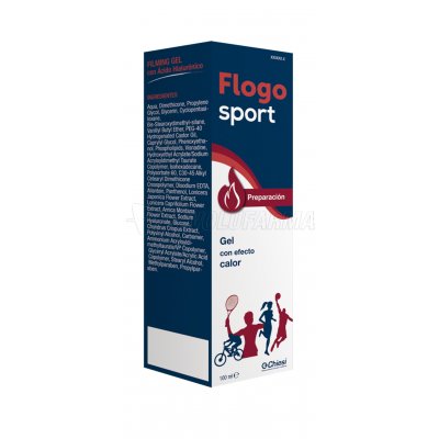 FLOGOSPORT PREPARACIÓN GEL EFECTO CALOR. 100 ml FLOGOSPORT PREPARACIÓN GEL EFECTO CALOR. 100 ml