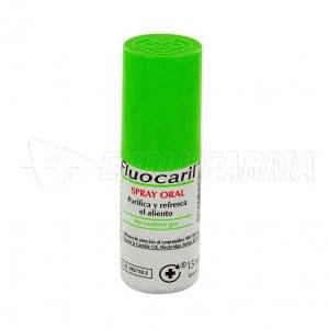 FLUOCARIL SPRAY ORAL. Envase 15 ml. FLUOCARIL SPRAY ORAL. Envase 15 ml.