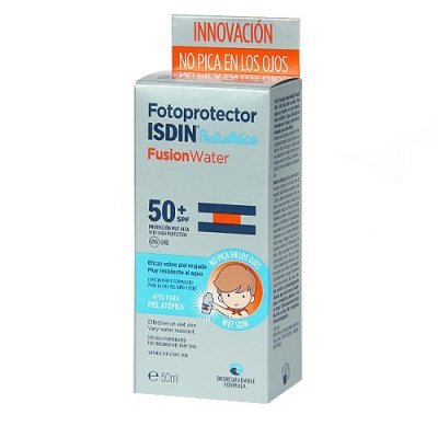 FOTOPROTECTOR ISDIN PEDIATRICS FUSION WATER SPF 50+ 50 ML