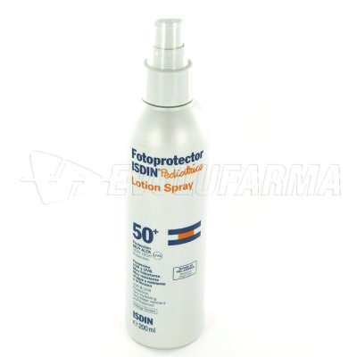 FOTOPROTECTOR ISDIN PEDIATRICS LOTION SPRAY - SPF 50+ - Spray 200 ml. FOTOPROTECTOR ISDIN PEDIATRICS LOTION SPRAY - SPF 50+ - Spray 200 ml.