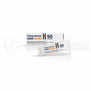 FOTOPROTECTOR ISDIN ULTRA 90, CREMA. Tubo de 50 ml. FOTOPROTECTOR ISDIN ULTRA 90, CREMA. Tubo de 50 ml.