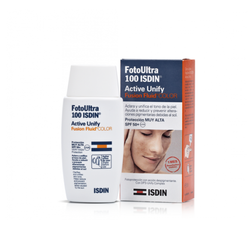 FOTOPROTECTOR ISDIN ULTRA FUSION FLUID – SPF 100+. Envase 50 ml.