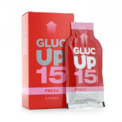 GLUC UP 15 FRESA 5 STICKS 15 G GLUC UP 15 FRESA 5 STICKS 15 G
