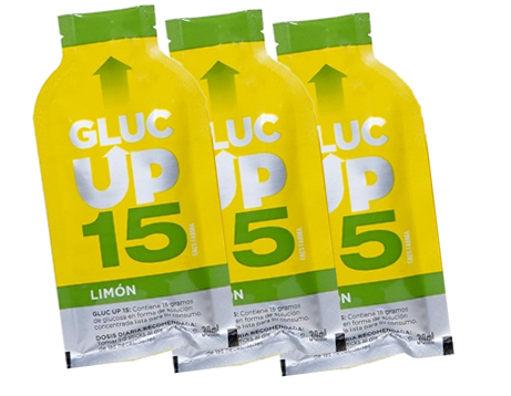 GLUC UP 15 LIMON 3 STICKS 15 G GLUC UP 15 LIMON 3 STICKS 15 G