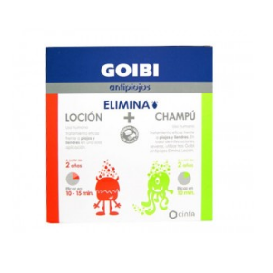 GOIBI ANTIPIOJOS ELIMINA CHAMPU + LOCION + SPRAY KIT GOIBI ANTIPIOJOS ELIMINA CHAMPU + LOCION + SPRAY KIT