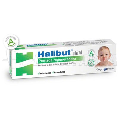 HALIBUT POMADA REGENERADORA INFANTIL. 45 g