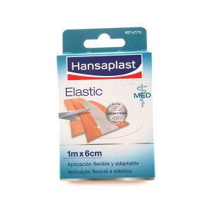 HANSAPLAST MED ELASTIC TIRA 1X6 (1 M X 6 CM) HANSAPLAST MED ELASTIC TIRA 1X6 (1 M X 6 CM)