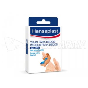 HANSAPLAST TIRAS ELÁSTICAS PARA DEDOS. 16 Unidades HANSAPLAST TIRAS ELÁSTICAS PARA DEDOS. 16 Unidades