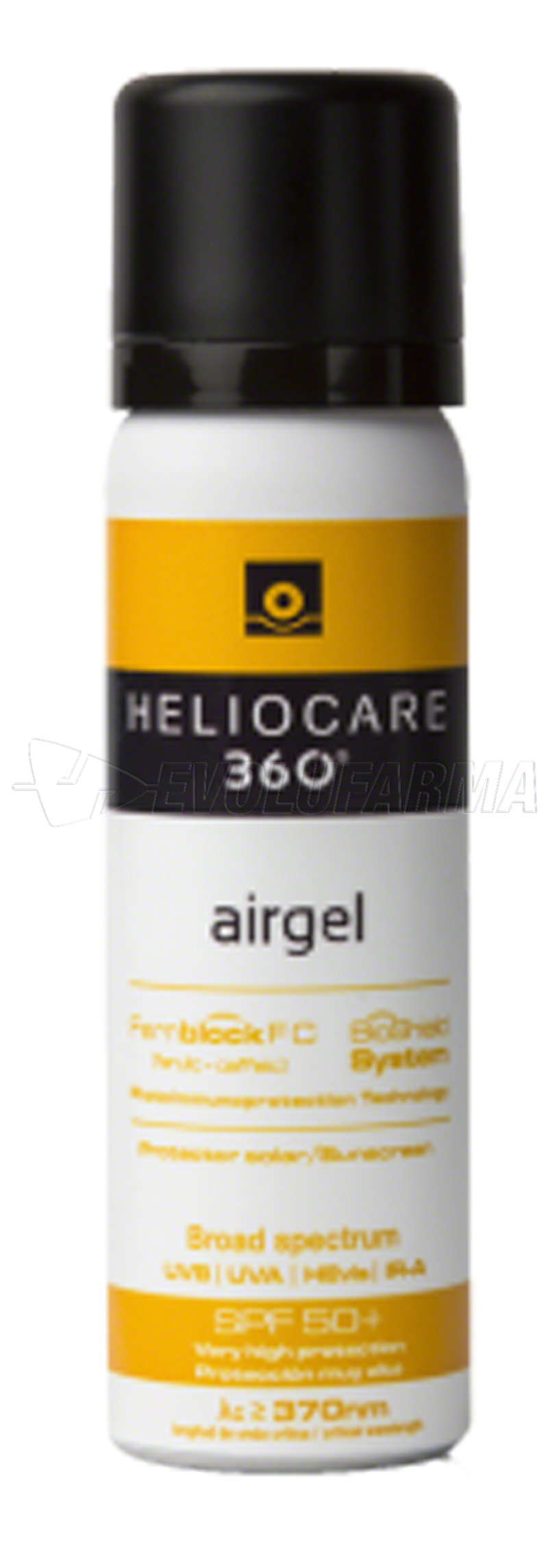 HELIOCARE 360º SPF 50 FLUIDO AIRGEL CORPORAL. 200 ml