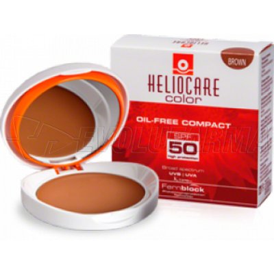 HELIOCARE SPF 50 COMPACTO OIL FREE BROWN. 10 g