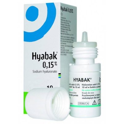 HYABAK 0.15% SOLUCION HIDRATANTE LENTES DE CONTACTO 10 ML