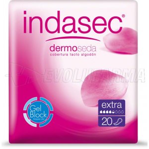 INDASEC EXTRA COMPRESA PERDIDAS LEVES, 20 Unidades INDASEC EXTRA COMPRESA PERDIDAS LEVES, 20 Unidades