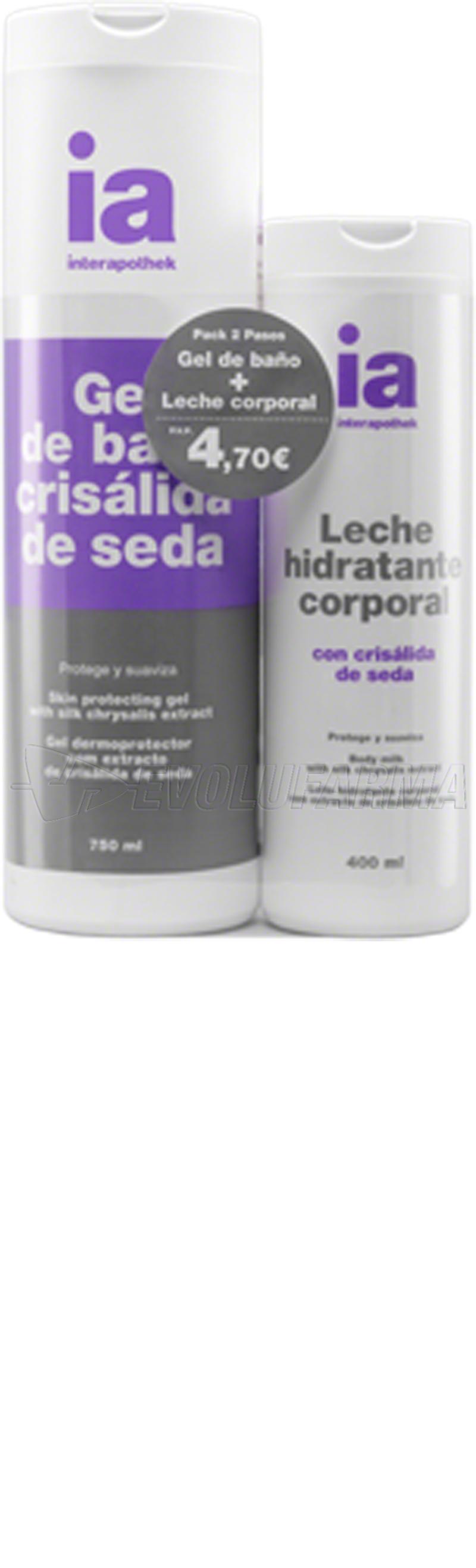 INTERAPOTHEK GEL + LECHE SEDA. INTERAPOTHEK GEL + LECHE SEDA.