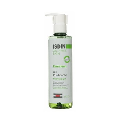 ISDIN EVERCLEAN OIL FREE SKIN GEL PURIFICANTE. 240 ml ISDIN EVERCLEAN OIL FREE SKIN GEL PURIFICANTE. 240 ml