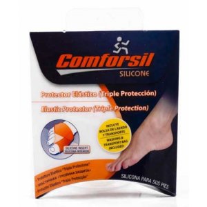 JUANETES PROTECTOR TRIPLE COMFORSIL SILICONA TEJIDO ELASTICO JUANETES PROTECTOR TRIPLE COMFORSIL SILICONA TEJIDO ELASTICO
