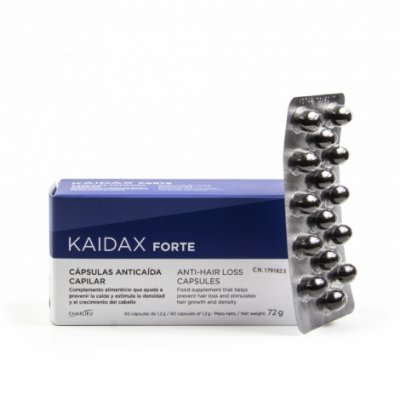 KAIDAX FORTE ANTICAIDA CAPILAR 60 CAPSULAS KAIDAX FORTE ANTICAIDA CAPILAR 60 CAPSULAS