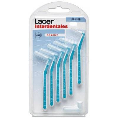 LACER CEPILLO INTERDENTAL CÓNICO ANGULAR, 6u LACER CEPILLO INTERDENTAL CÓNICO ANGULAR, 6u