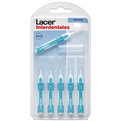 LACER CEPILLO INTERDENTAL CÓNICO,6u