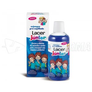 LACER ENJUAGUE PRE CEPILLADO JUNIOR. 500 ml LACER ENJUAGUE PRE CEPILLADO JUNIOR. 500 ml