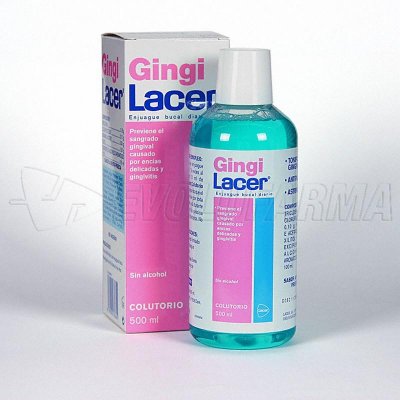 LACER GINGILACER COLUTORIO. Envase 500 ml. LACER GINGILACER COLUTORIO. Envase 500 ml.