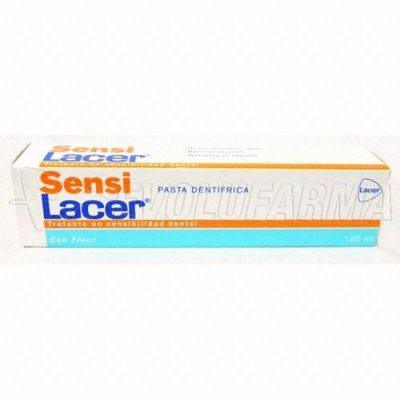 LACER SENSILACER FLUOR. PASTA DENTÍFRICA. Tubo 25 ml. LACER SENSILACER FLUOR. PASTA DENTÍFRICA. Tubo 25 ml.