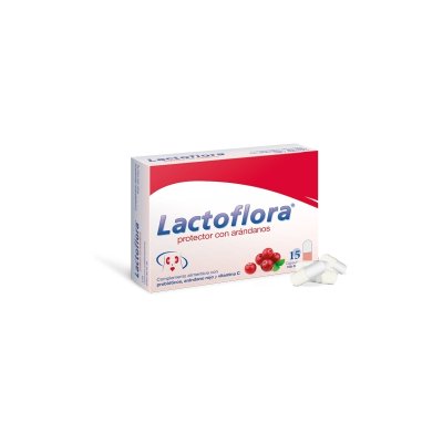 LACTOFLORA PROTECTOR CON ARANDANOS 15 CAPSULAS LACTOFLORA PROTECTOR CON ARANDANOS 15 CAPSULAS