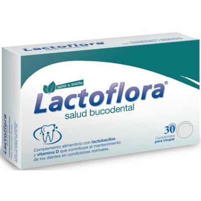 LACTOFLORA SALUD BUCODENTAL 30 COMPRIMIDOS PARA CHUPAR