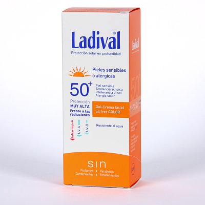 LADIVAL F50+ P SENSIBLE ALERGICA GEL CREMA COLOR 75 ML LADIVAL F50+ P SENSIBLE ALERGICA GEL CREMA COLOR 75 ML