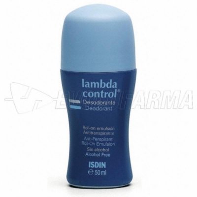 LAMBDA CONTROL DESODORANTE, EMULSIÓN ANTITRANSPIANTE. Roll-On 50 ml.