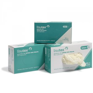 LISUTEX GUANTES LATEX PEQ 100 UNI LISUTEX GUANTES LATEX PEQ 100 UNI