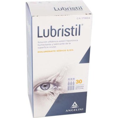 LUBRISTIL SOLUCION OFTALMICA 0.3 ML 30 MONODOSIS