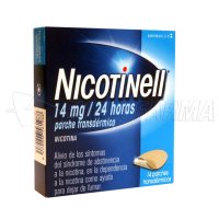 NICOTINELL 14 mg/24 HORAS PARCHE TRANSDERMICO, 14 parches NICOTINELL 14 mg/24 HORAS PARCHE TRANSDERMICO, 14 parches