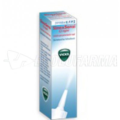 SINEXSENSI 0,5 mg/ml SOLUCION PARA  PULVERIZACION NASAL , 1 envase pulverizador de 15 ml