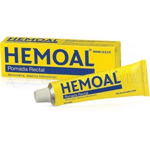 HEMOAL POMADA RECTAL, 1 tubo de 30 g HEMOAL POMADA RECTAL, 1 tubo de 30 g
