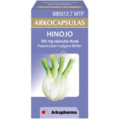 ARKOCAPSULAS HINOJO 300 mg CAPSULAS DURAS, 50 cápsulas