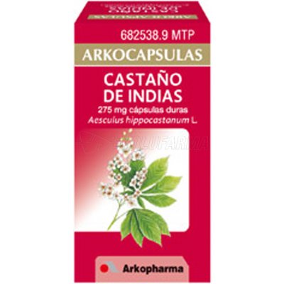 CASTAÑO DE INDIAS ARKOPHARMA cápsulas duras , 84 cápsulas