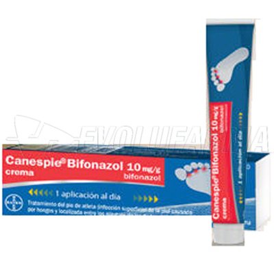 CANESPIE BIFONAZOL 10 mg/g CREMA , 1 tubo de 20 g CANESPIE BIFONAZOL 10 mg/g CREMA , 1 tubo de 20 g