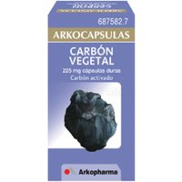 CARBÓN VEGETAL ARKOPHARMA CÁPSULAS DURAS , 50 cápsulas CARBÓN VEGETAL ARKOPHARMA CÁPSULAS DURAS , 50 cápsulas