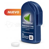 NICORETTE SUPERMINT 2 mg COMPRIMIDOS PARA CHUPAR EFG, 20 comprimidos NICORETTE SUPERMINT 2 mg COMPRIMIDOS PARA CHUPAR EFG, 20 comprimidos