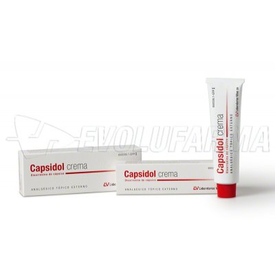 CAPSIDOL 0,25mg/g CREMA , 1 tubo de 30 g CAPSIDOL 0,25mg/g CREMA , 1 tubo de 30 g