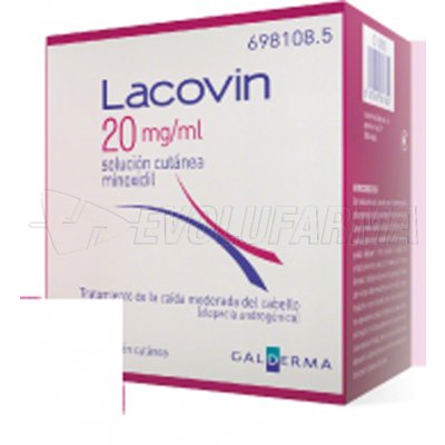 LACOVIN 20 mg/ml SOLUCIÓN CUTÁNEA , 4 x 60 ml
