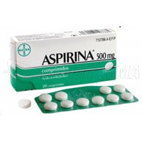 ASPIRINA 500 mg COMPRIMIDOS , 20 comprimidos ASPIRINA 500 mg COMPRIMIDOS , 20 comprimidos